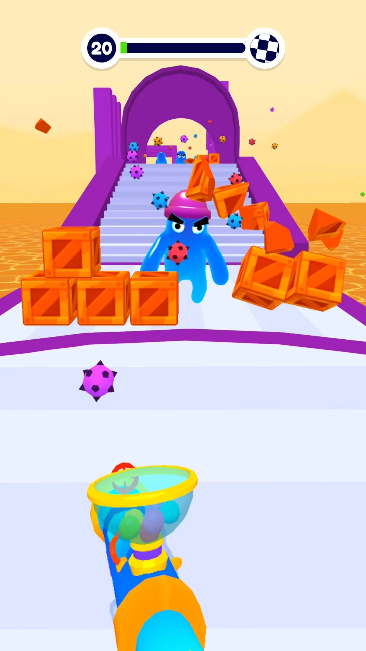 Blob Shooter 3D — Assassin Hit Screenshot 2