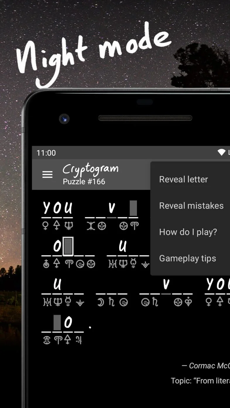 Cryptogram - puzzle quotes Screenshot 4