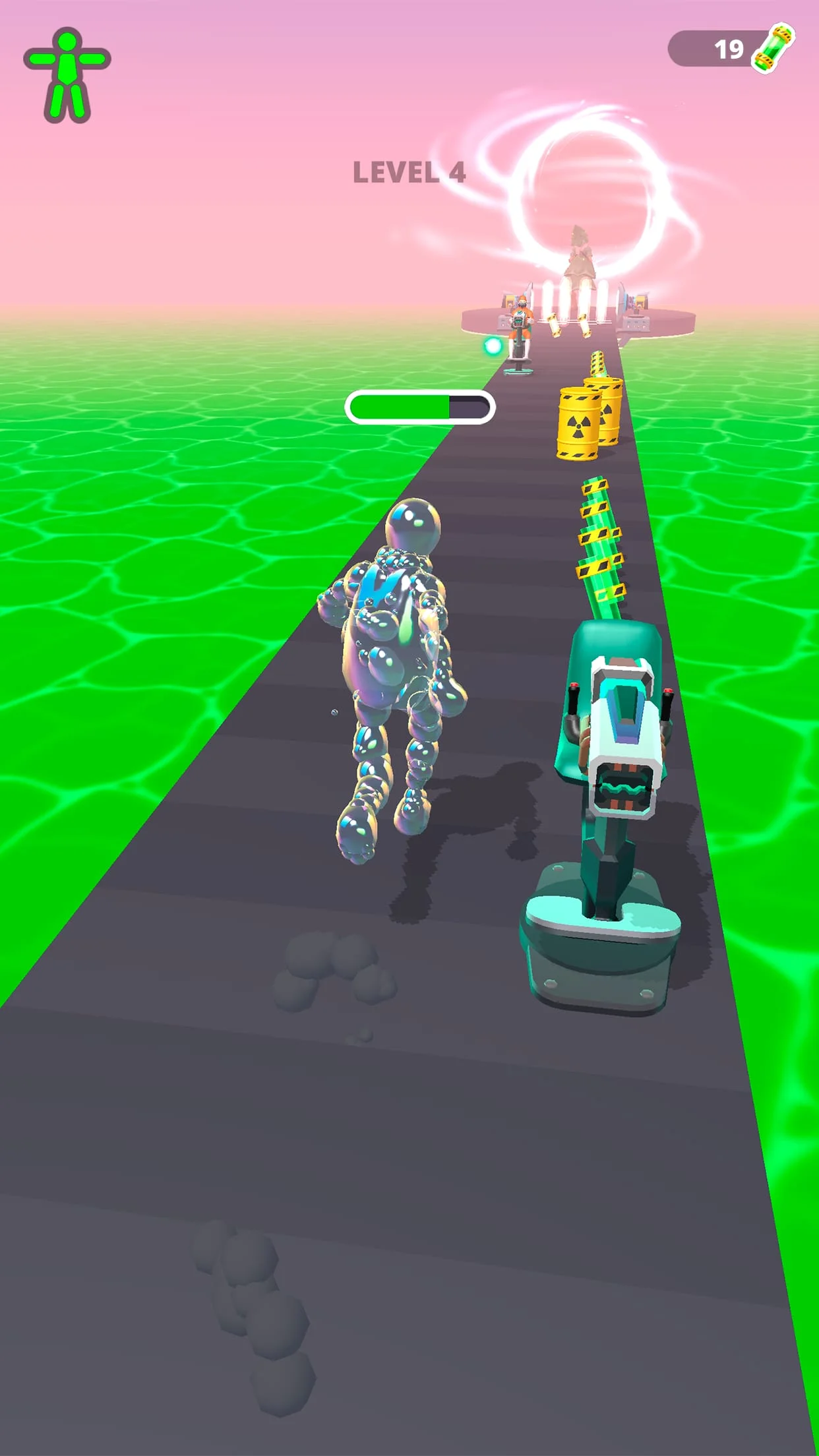 Monsters Lab - Freaky Running Screenshot 1