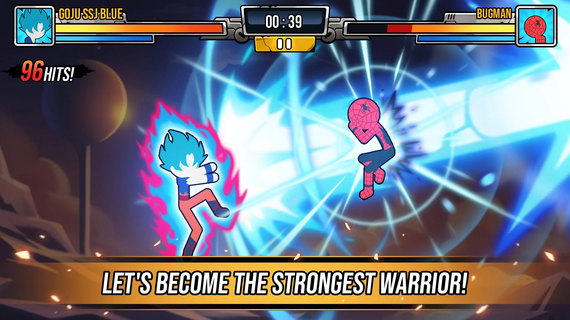 Super Stickman Dragon Warriors Screenshot 1