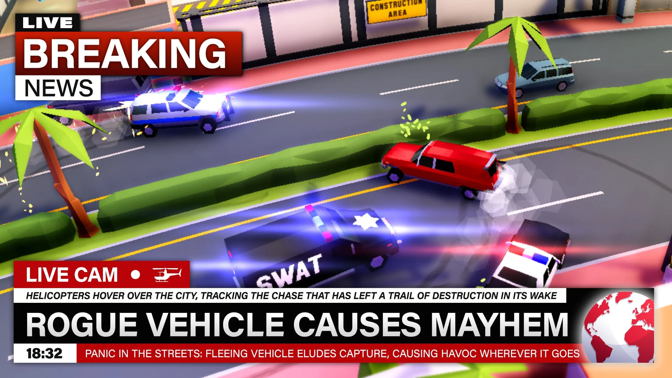 Reckless Getaway 2: Car Chase Screenshot 1