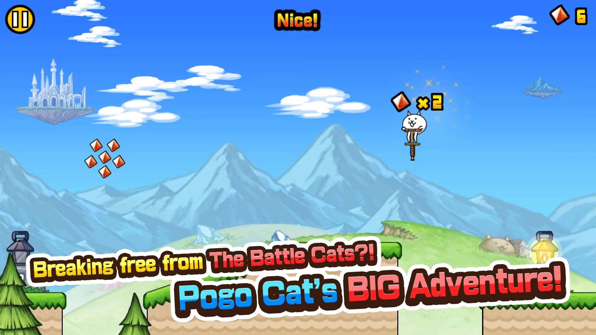 Go! Go! Pogo Cat Screenshot 3