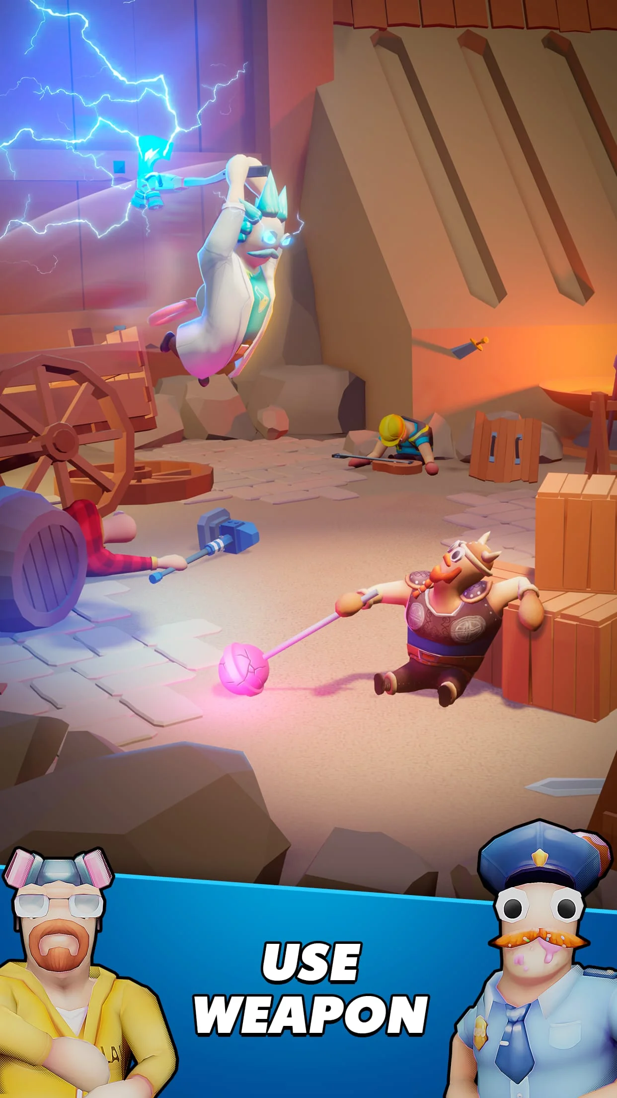 Gang Battle Party: Animals 3D Screenshot 2