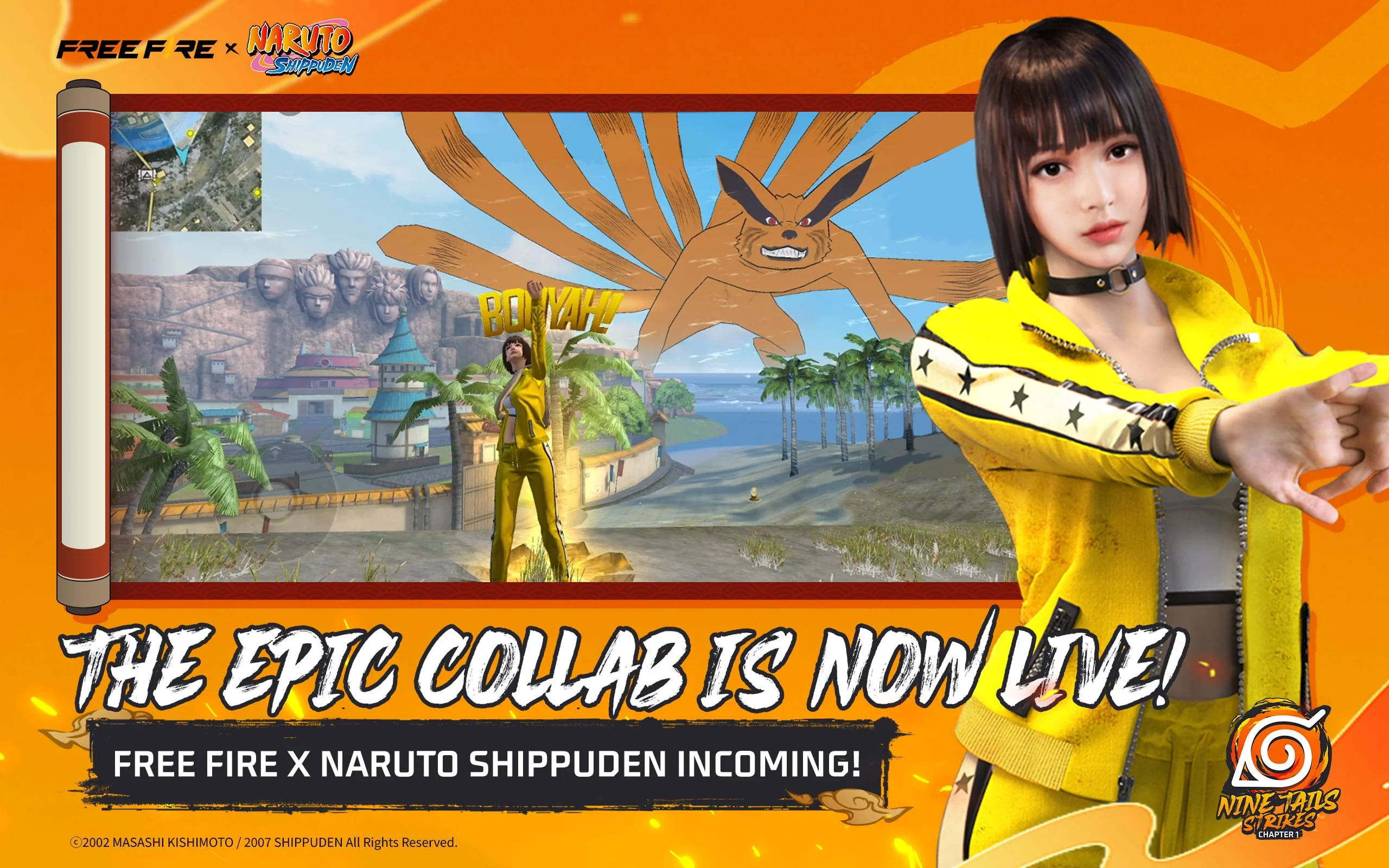 Free Fire x NARUTO SHIPPUDEN Screenshot 2