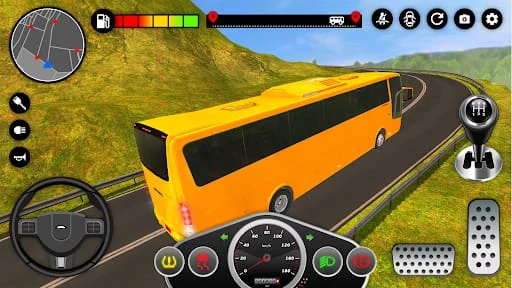 Bus Simulator: Coach Bus Game Screenshot 1