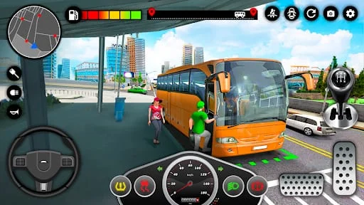 Bus Simulator: Coach Bus Game Screenshot 2