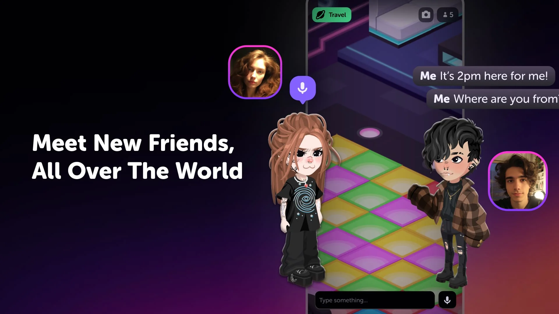 Highrise: Avatar, Chat & Games Screenshot 1