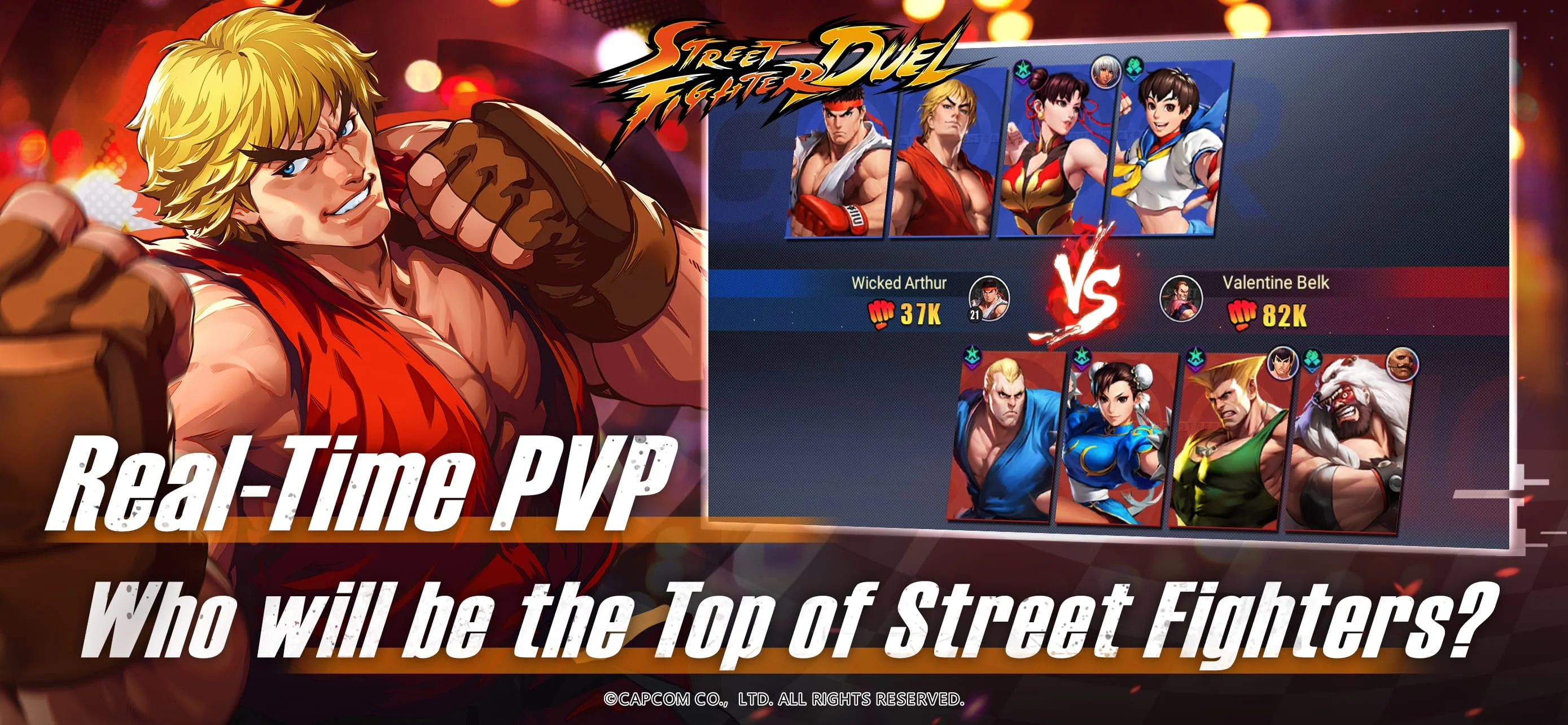 Street Fighter Duel - Idle RPG Screenshot 4
