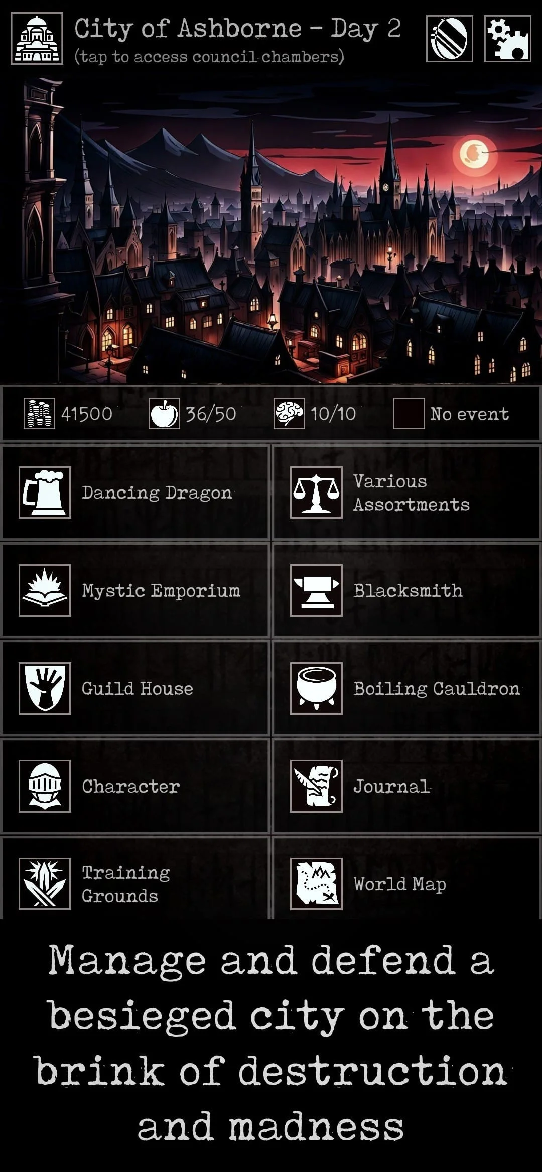 Grim Quest - Old School RPG Screenshot 2