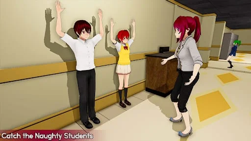 Anime Girl School Teacher 3D Screenshot 3