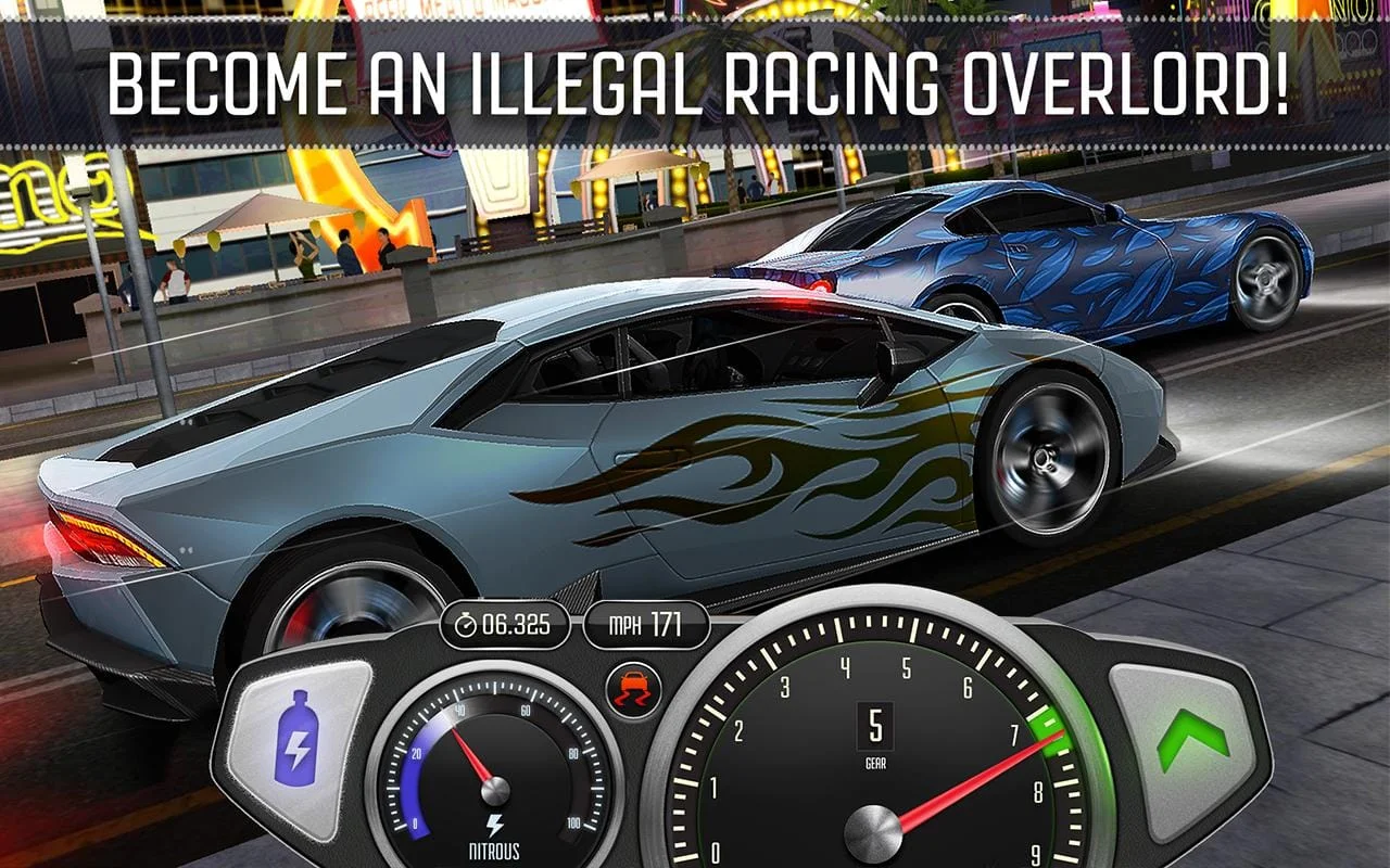TopSpeed: Drag & Fast Racing Screenshot 4
