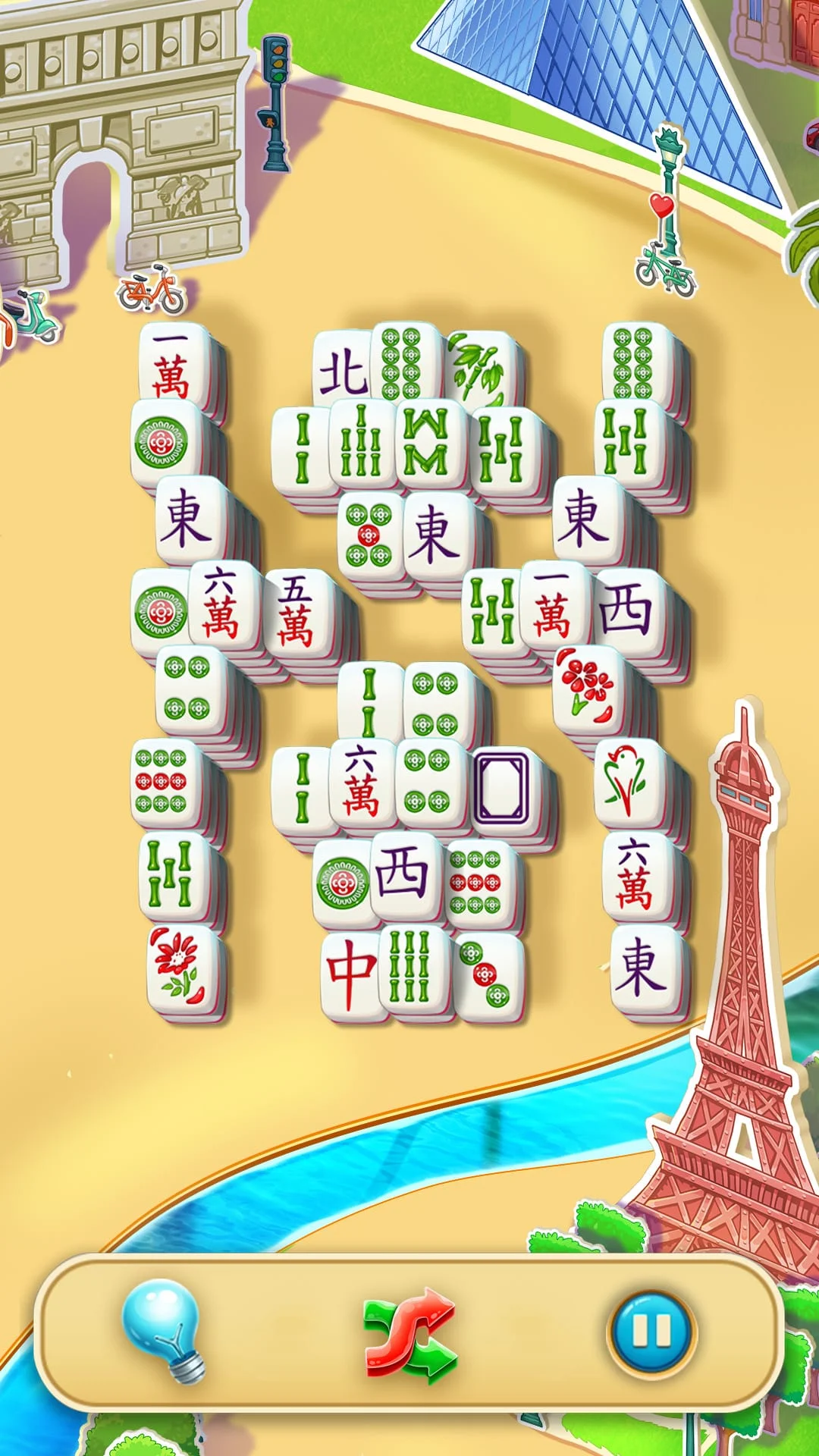 Mahjong City Tours: Tile Match Screenshot 1